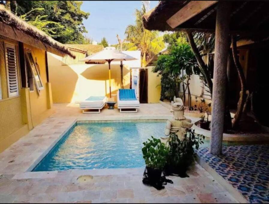 Villa Sentosa, Cheerful 3-Bedroom Villa With Pool Gili Trawangan Eksteriør bilde