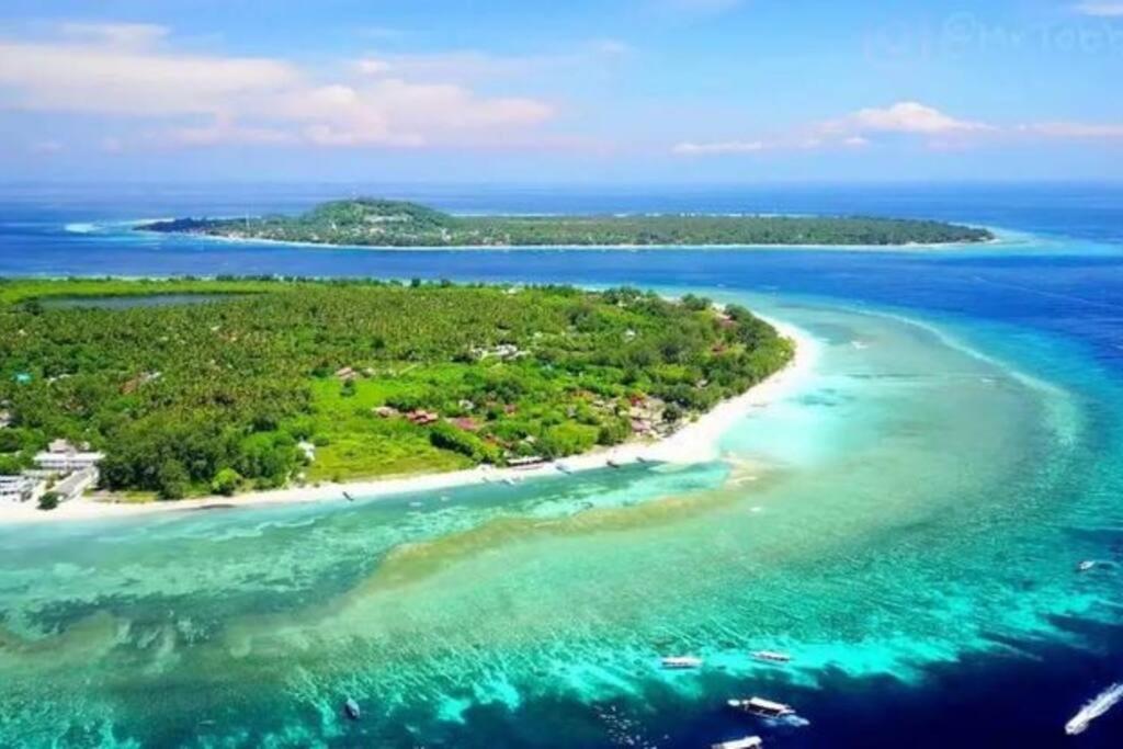 Villa Sentosa, Cheerful 3-Bedroom Villa With Pool Gili Trawangan Eksteriør bilde