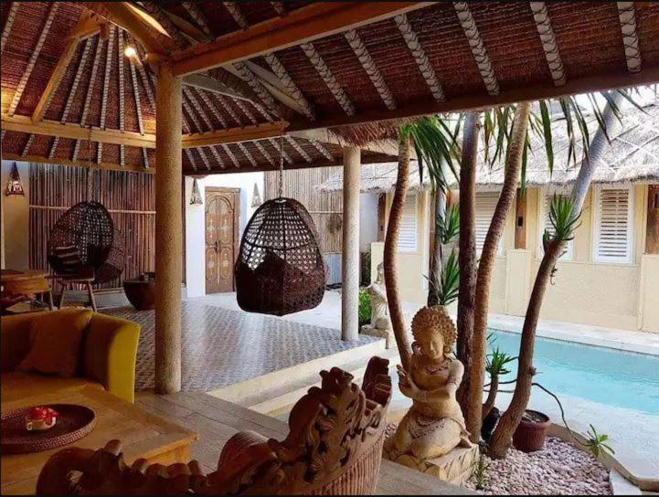 Villa Sentosa, Cheerful 3-Bedroom Villa With Pool Gili Trawangan Eksteriør bilde